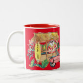 Shave Ice Hawaiian Santa Mele Kalikimaka Tasse (Links)