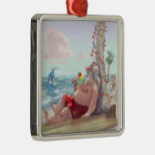 sHaVe IcE sAnTa Ornament Aus Metall (Rechts)
