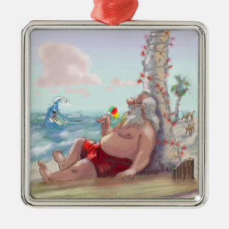 sHaVe IcE sAnTa Ornament Aus Metall