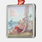sHaVe IcE sAnTa Ornament Aus Metall (Links)