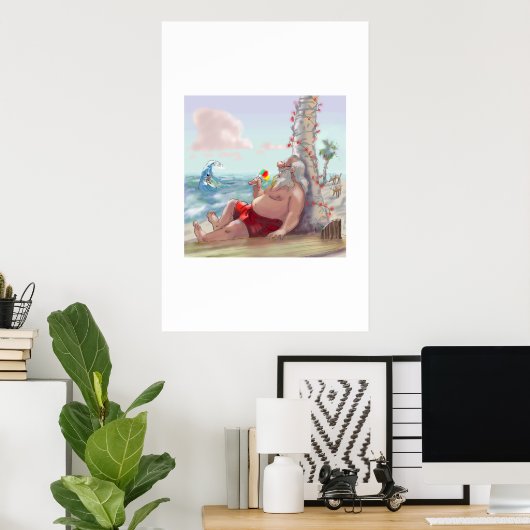 sHaVe IcE sAnTa Poster (Heimbüro)