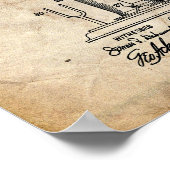 Shave Mirror-Patent Poster (Ecke)