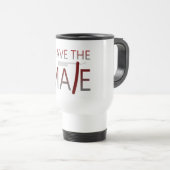 Shave the Mate Reisebecher (VorderseiteRechts)
