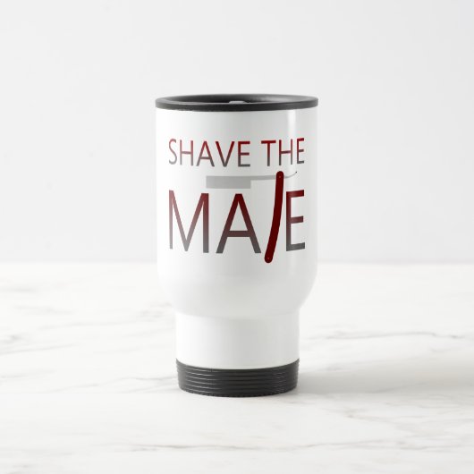 Shave the Mate Reisebecher (Mittel)