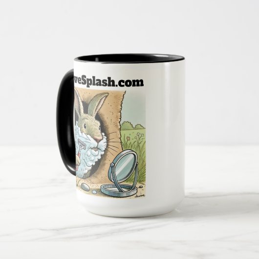 ShaveSplash Mug Tasse (Vorderseite Links)