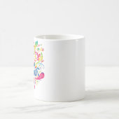 Shavuot - farbenfrohe Shavuot-Feier Kaffeetasse (Mittel)