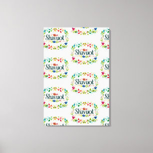 Shavuot - Feierlichkeiten zum Shavuot Festival Leinwanddruck