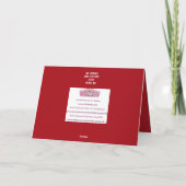 Shavuot funkelnd Granatapfel Karte (Rückseite)