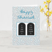 Shavuot Gruß-Karte Karte (Gelbe Blume)