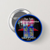 SHAVUOT Knopf Button (Vorne & Hinten)