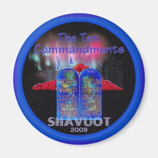 SHAVUOT Magnet (Vorne)