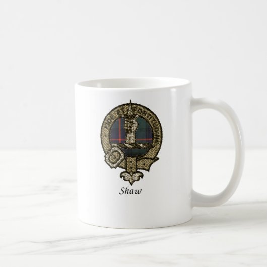 Shaw-Clan-Wappen Kaffeetasse (Rechts)