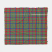 Shaw Green Modern Kariert Fleecedecke (Vorderseite (Horizontal))