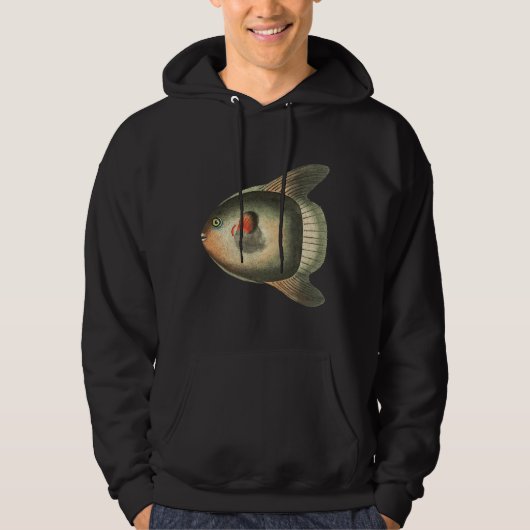 Shaw Kurz Sun Fish Illustration Hoodie (Vorderseite)