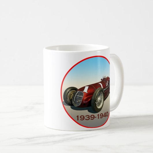 Shaw Maserati 8CTF Indy Car Kaffeetasse (VorderseiteRechts)
