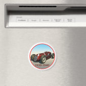 Shaw Maserati 8CTF Indy Car Magnet (In Situ (Geschirrspüler))