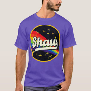 Shaw Rainbow in Space Vintag Style T-Shirt