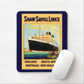Shaw Savill Line Mousepad (Mit Mouse)