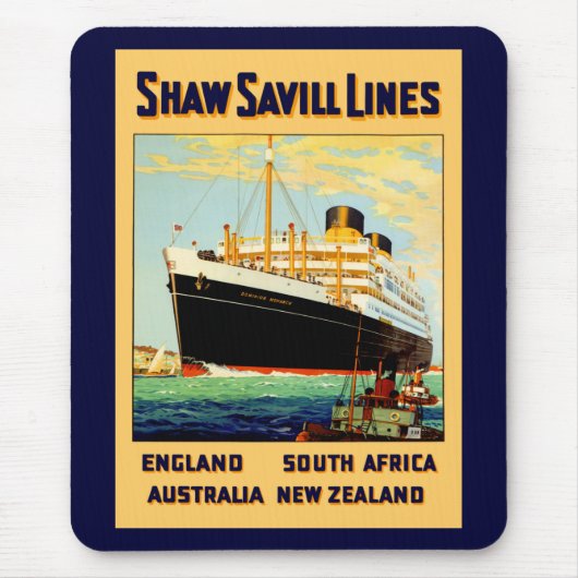 Shaw Savill Line Mousepad (Vorne)