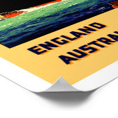 Shaw Savill Line Poster (Ecke)