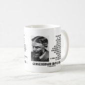 Shaw Stability Gold Ehrlichkeit Mitglieder Regieru Kaffeetasse (VorderseiteRechts)