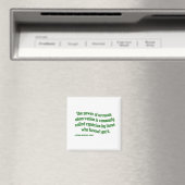 Shaw über den Zynismus Magnet (In Situ (Geschirrspüler))