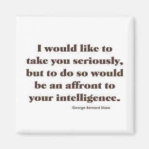 Shaw über Intelligenz Magnet