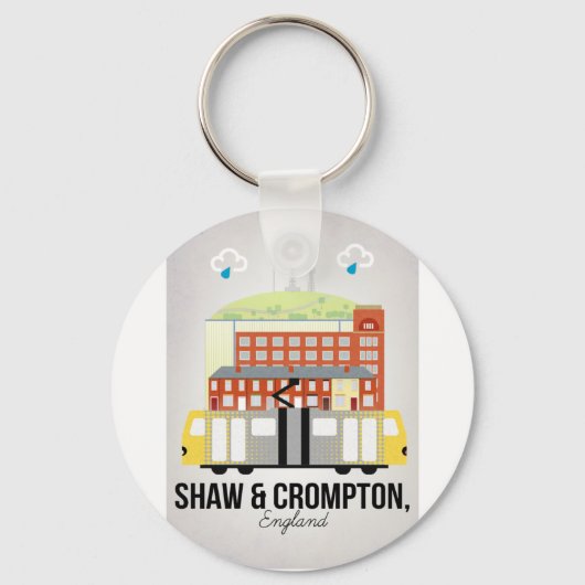 Shaw und Crompton Schlüsselanhänger (Vorderseite)