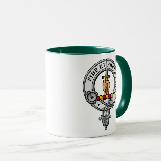 Shaw-Wappen-Abzeichen Tasse (VorderseiteRechts)