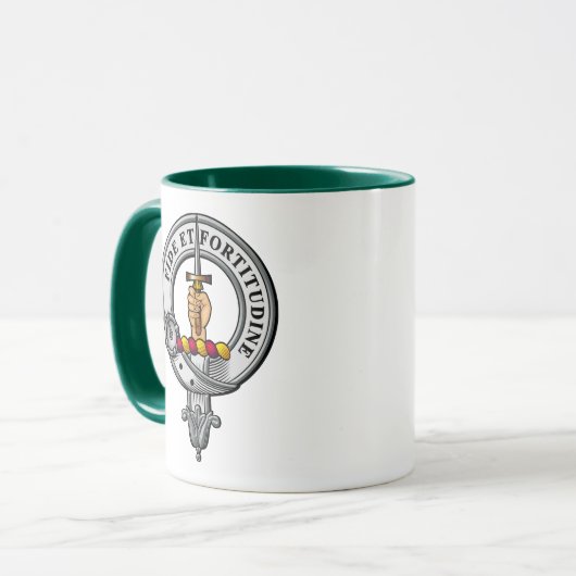Shaw-Wappen-Abzeichen Tasse (Vorderseite Links)