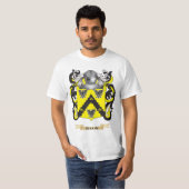 Shaw-Wappen (Familienwappen) T-Shirt (Vorne ganz)