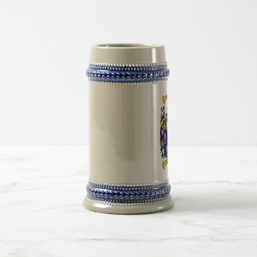 Shaw-Wappen Stein Bierglas (Mittel)