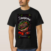 Shawarma ش ا ر و ا م ل ح م T-Shirt (Vorderseite)