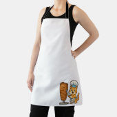 Shawarma Cat Koch Sticker Schürze (InSitu)
