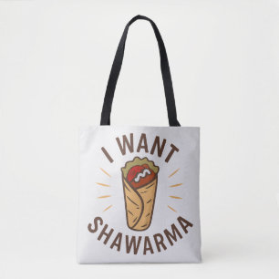 Shawarma Craving Bold Feinschmecker Graphic Tasche