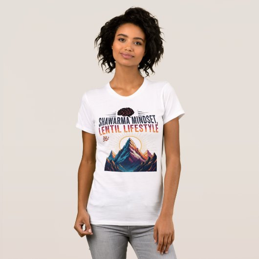 Shawarma Mindset, Lentil Lifestyle - Big Dreams T-Shirt (Vorne ganz)