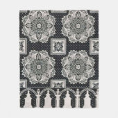 Shawl Blume Print Sherpa Blanket Fleecedecke (Vorderseite)