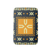 Shawl Design: Indian Batik Square. Badematte (Vorderseite Vertikal)