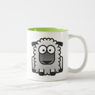 Shawn die Schafe Zweifarbige Tasse
