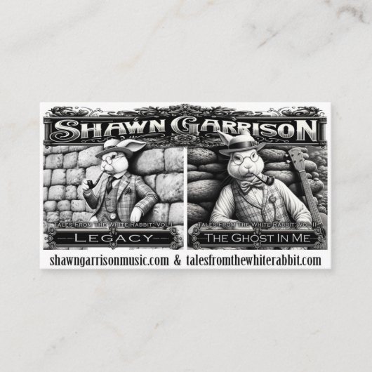 Shawn Garrison Music - Visitenkarten Visitenkarte (Vorderseite)