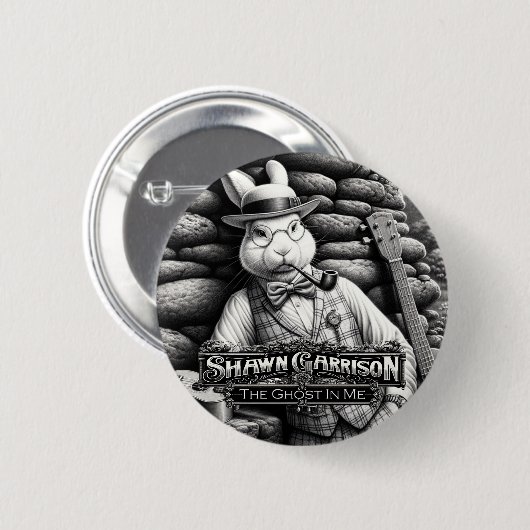 Shawn Garrison - The Ghost in Me - Schaltfläche Button (Vorne & Hinten)