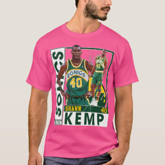 Shawn Kemp Reignman Legend Basketball Signatur T-Shirt