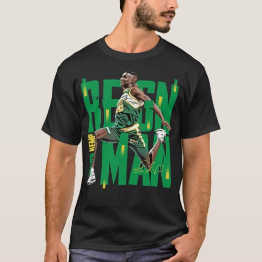 Shawn Kemp T-Shirt (Vorderseite)