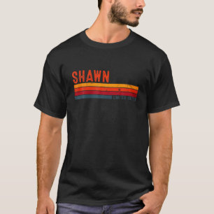 Shawn Retro Vintag Limited Edition 80er 90S Birthd T-Shirt