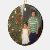 Shawn und Chloe Keramikornament (Links)