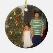 Shawn und Chloe Keramikornament (Hinten)