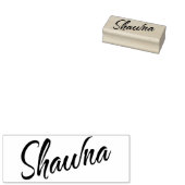 Shawna Name Cursive Script-Schriftart Gummistempel (Stempel)
