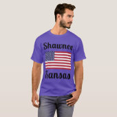 Shawnee Kansas Stylish Prints T-Shirt (Vorne ganz)