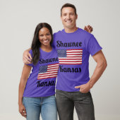 Shawnee Kansas Stylish Prints T-Shirt (Unisex)