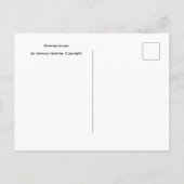 Shawnee-Krieger. Postkarte (Rückseite)